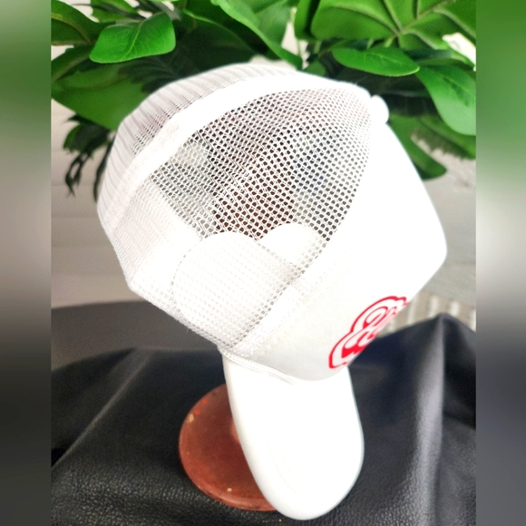 White and Red Trucker Hat - Picture 4 of 5